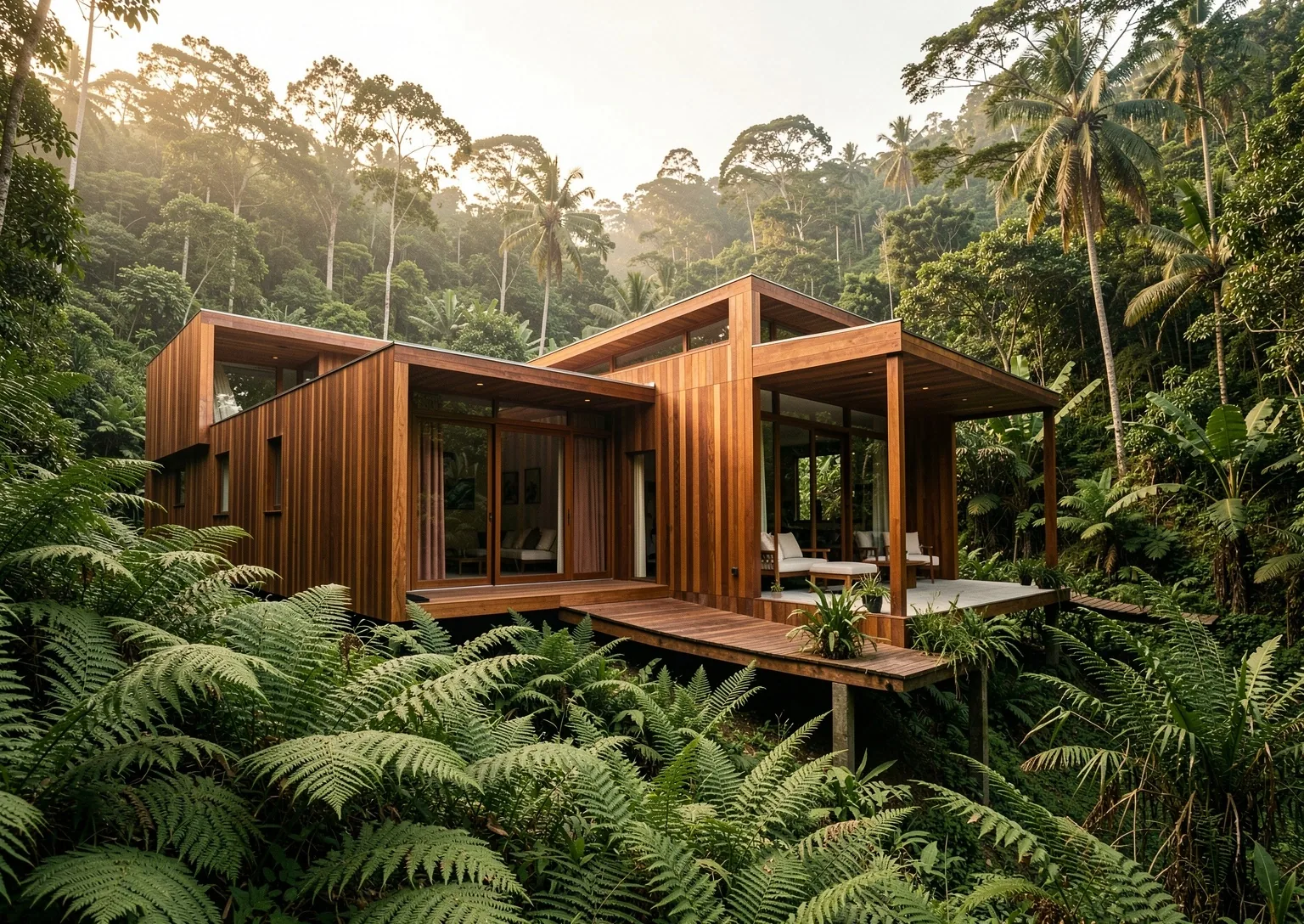 High-end Indonesian retreat architecture